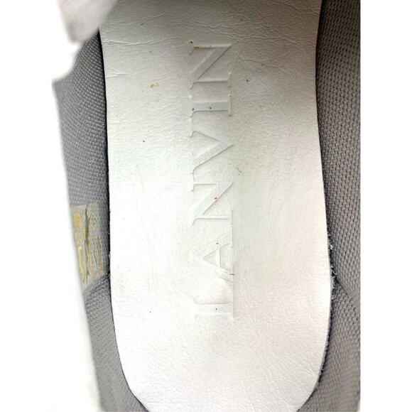 Lanvin Womens Pink Platform Lace-Up Sneakers Size 38 Casual Stylish Shoes With R - Picture 3 of 8